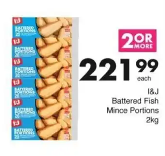 Save Hyper I&J Battered Fish Mince Portions offer