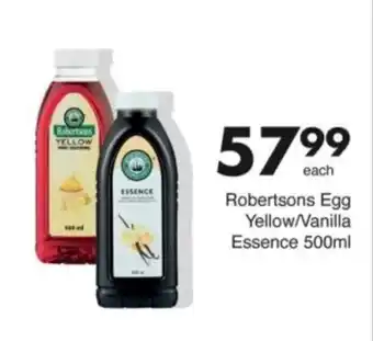 Save Hyper Robertsons Egg Yellow/ Vanilla Essence offer