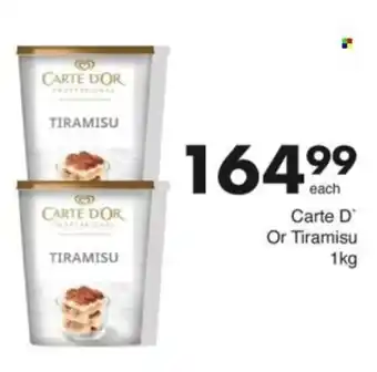 Save Hyper Carte D Or Tiramisu offer