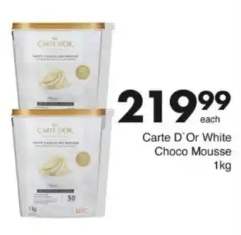 Save Hyper Carte D'Or White Choco Mousse offer