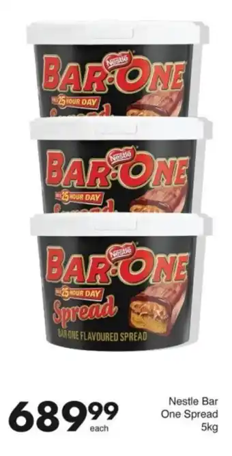 Save Hyper Nestle Bar One Spread offer