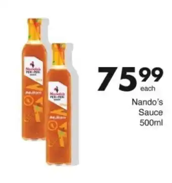 Save Hyper Nando's Sauce offer