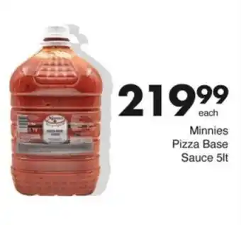 Save Hyper Minnies Pizza Base Sauce offer