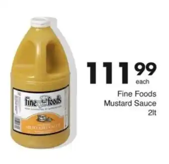 Save Hyper Fine Foods Mustard Sauce offer
