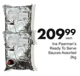Save Hyper Ina Paarman's Ready To Serve Sauces Assorted offer