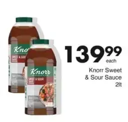 Save Hyper Knorr Sweet & Sour Sauce offer