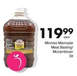 Save Hyper Minnies Marinade Meat Basting/ Mozambican offer