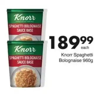 Save Hyper Knorr Spaghetti Bolognaise offer