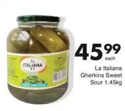 Save Hyper La Italiana Gherkins Sweet Sour offer