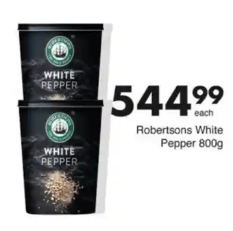 Save Hyper Robertsons White Pepper offer