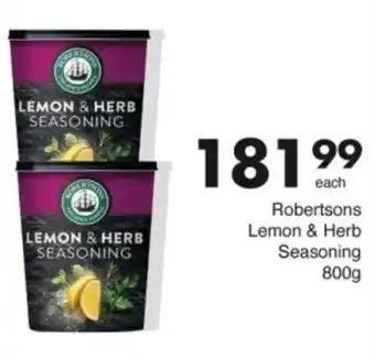 Save Hyper Robertsons Lemon & Herb Seasoning offer