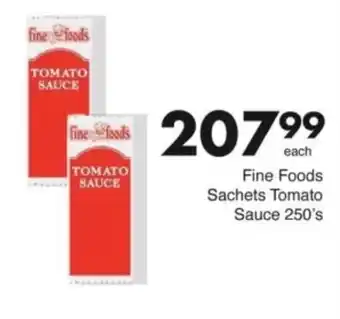 Save Hyper Fine Foods Sachets Tomato Sauce offer