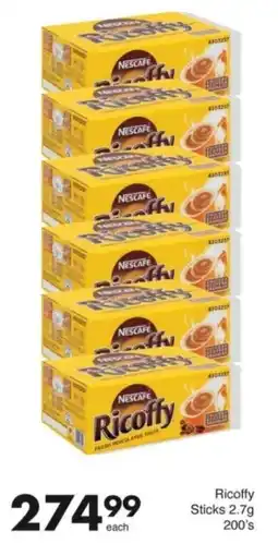 Save Hyper Nescafe Ricoffy Sticks offer