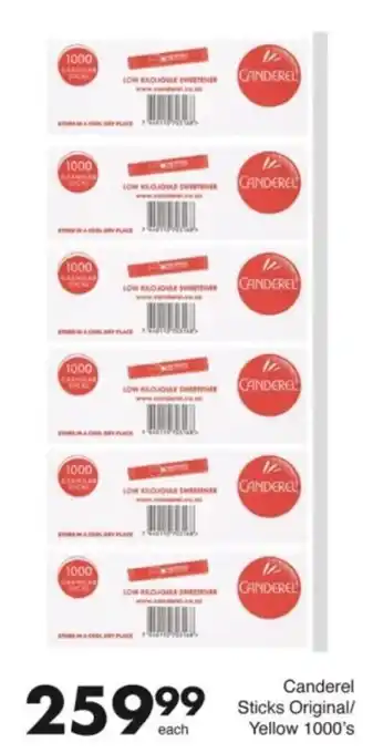 Save Hyper Canderel Sticks Original/ Yellow offer