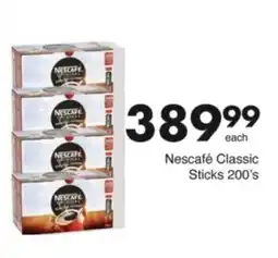 Save Hyper Nescafé Classic Sticks offer