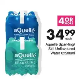 Save Hyper Aquelle Sparkling/ Still Unflavoured Water offer