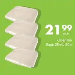 Save Hyper Clear Bin Bags 25mic offer