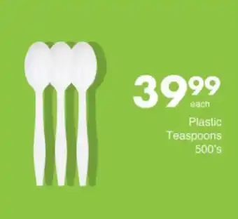 Save Hyper Plastic Teaspoons offer