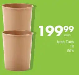 Save Hyper Kraft Tubs offer
