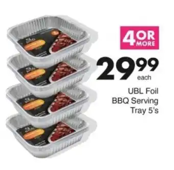 Save Hyper UBL Foil BBQ Serving Tray offer