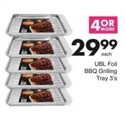 Save Hyper UBL Foil BBQ Grilling Tray offer