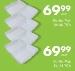 Save Hyper Fo-Mo-Pak No. 40/ Fo-Mo-Pak No. 41 offer