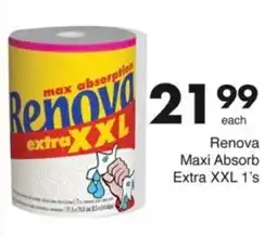 Save Hyper Renova Maxi Absorb Extra XXL offer