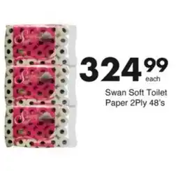 Save Hyper Swan Soft Toilet Paper 2Ply offer