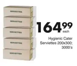 Save Hyper Hygienic Cater Serviettes offer