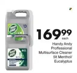 Save Hyper Handy Andy Proffessional Multisurface Cleaner Menthol/ Eucalyptus offer