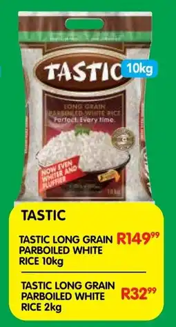 Shoprite Tastic long grain parboiled white rice offer
