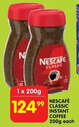 Shoprite Nescafé classic instant coffee offer