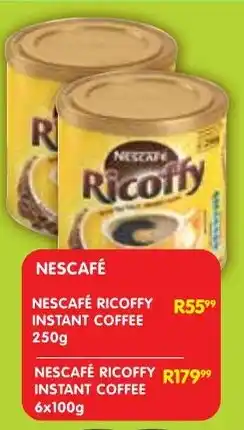 Shoprite Nescafé ricoffy instant coffee offer
