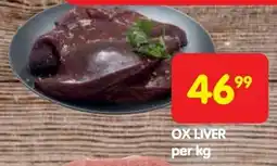 Shoprite Ox liver offer