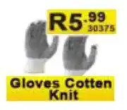 K Carrim Gloves Cotton Knit 30375 offer