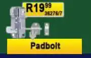 K Carrim Padbolt offer