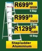 K Carrim Step Ladder Aluminium 6 Step 30559 offer