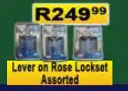 K Carrim Lever On Rose Lockset Assorted offer