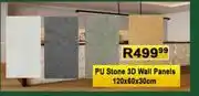 K Carrim PU Stone 3D Wall Panels 120 x 60 x 30cm offer
