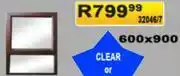 K Carrim Aluminium Windows 600 x 900 32046/7 offer