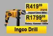 K Carrim Ingco Impact Drill 13mm 31415 offer