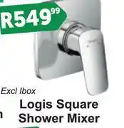 K Carrim Logis Square Shower Mixer Excl Ibox offer