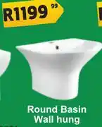K Carrim Round Basin Wall Hung Type offer