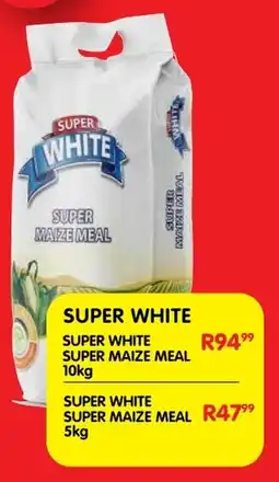 Shoprite Super white super maize meal offer