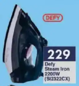 President Hyper Defy Steam Iron 2200W offer