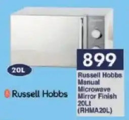 President Hyper Russell Hobbs Manual Microwave Mirror Finish offer