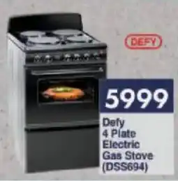 President Hyper Defy 4 Plate Electric Gas Stove offer