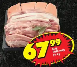 Shoprite Bulk pork pack offer