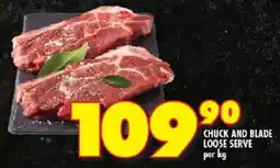 Shoprite Chuck and blade loose serve offer