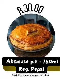 Spar Savemor Absolute pie + Reg. Pepsi offer